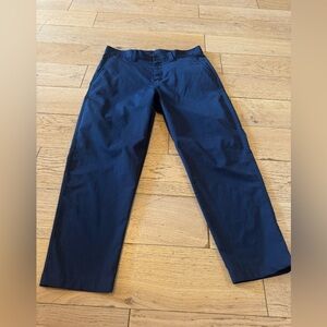 Lululemon‎ ABC 5 Pocket Classic Fit Navy Blue Casual Pants Sz 34 Men’s